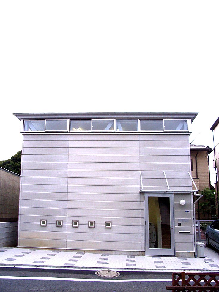 住宅設計　家デザイン　小事務所（SOHO）　東京　外観写真　木造