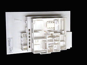 リフォーム住宅設計事例　06.　模型