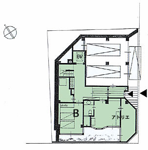 二世帯住宅設計　間取り図　（平面プラン）　06−1　東京
