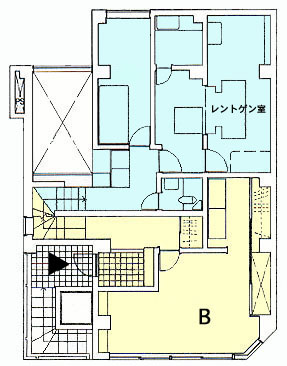医院併用住宅平面プラン（間取り図）03−2